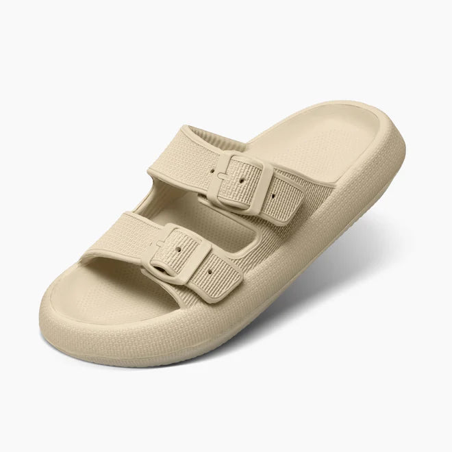 Cloud Slippers - Cushioned EVA Sandals with Adjustable Buckles